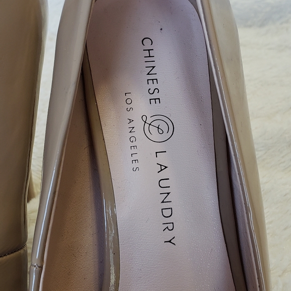 Chinese Laundry Nude Peep-toe Heels Size 8.5 - Picture 4 of 8